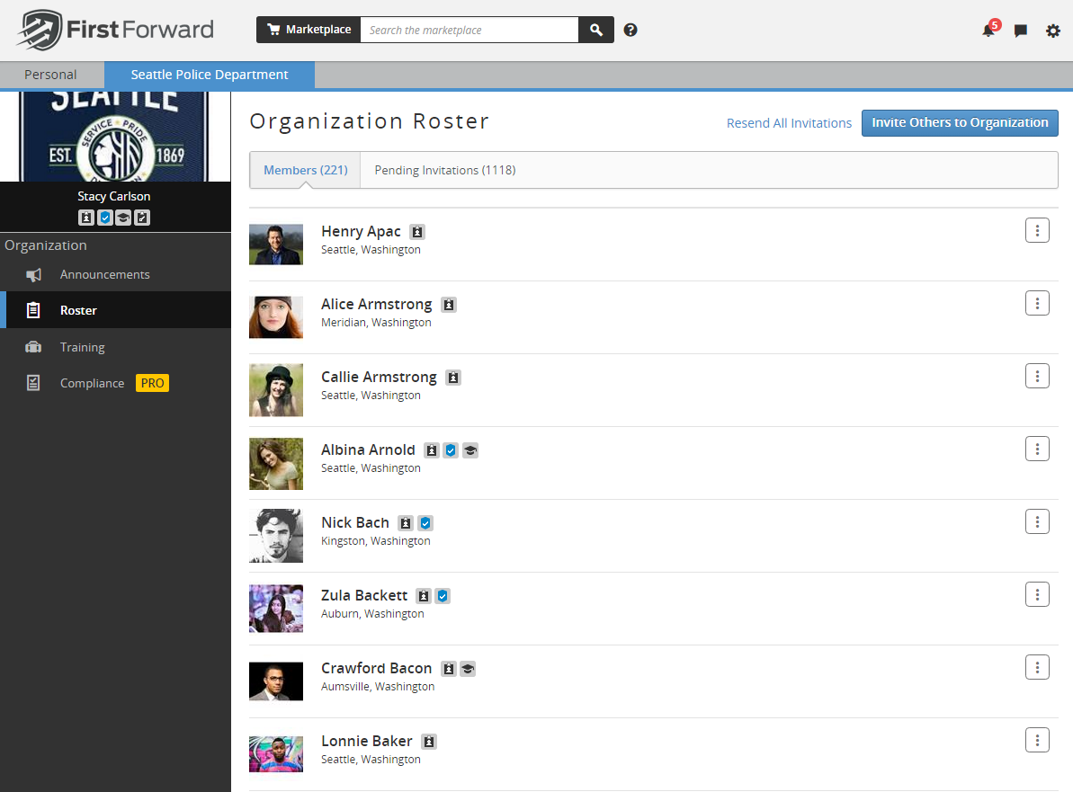 Manage Your Roster